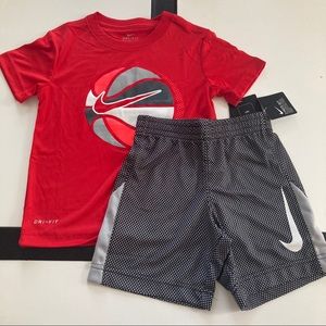 Nike cute shorts set top outfit active performance 5026